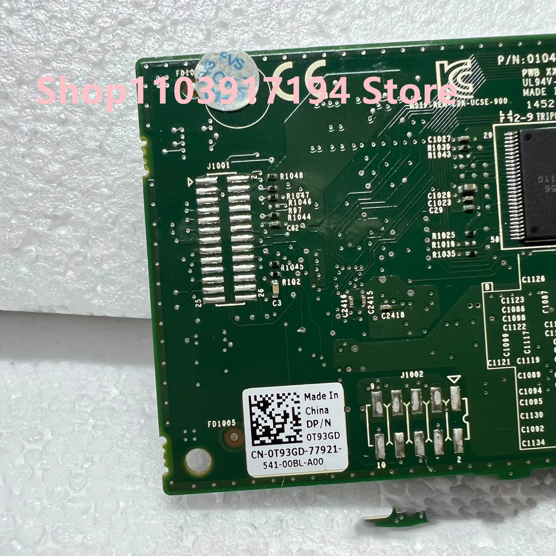 DELL 12G SAS 투포트 HBA 카드 MD3400 M3420 0T93GD T93GD 어레이