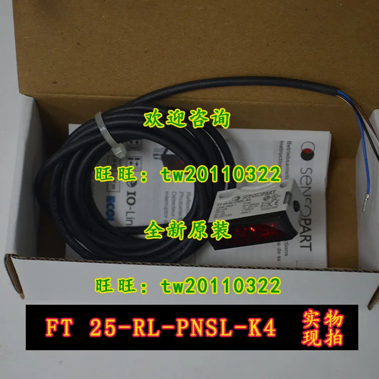 물리적 독일 센소파트 광전센서 FT 25-RL-PNSL-K4