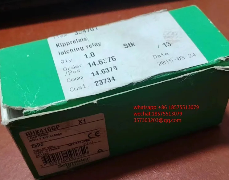 슈나이더 RHK416GP 릴레이 1 피스 신