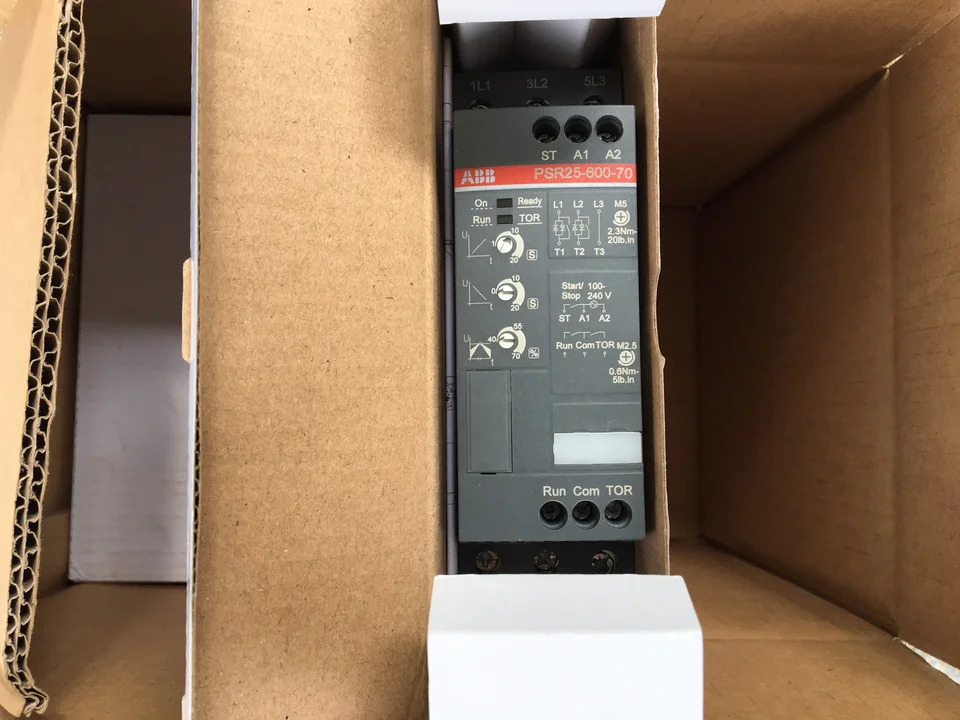 오리지널 ABB 컴팩트 소프트 스타터 PSR9-600-70 10070086