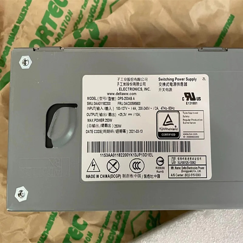 DELTA 253W 전원공급장치 DPS-253AB A 3AC새 PSU 00595800