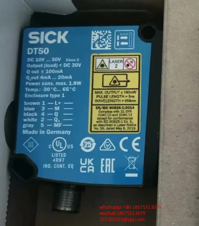 SICK DT50-P1113 레이저 센서용신