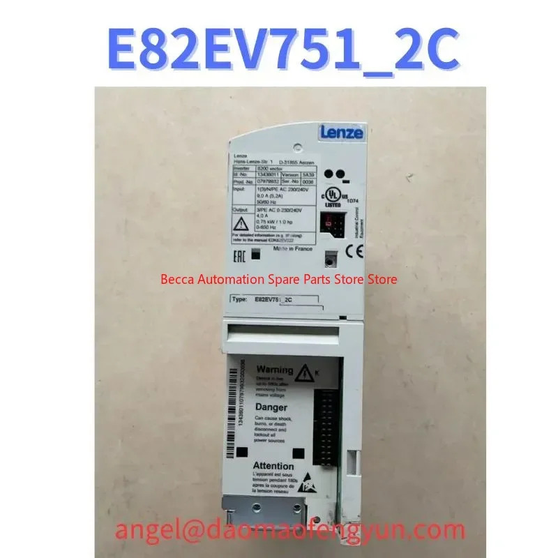 E82EV7512C 리퍼 인버터 0.75kW/220V 기능 정상