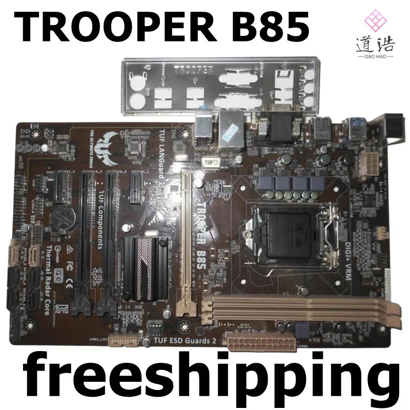 TROOPER B85 마더보드16GB LGA 1150 DDR3 메인보드 완전 작동 리퍼