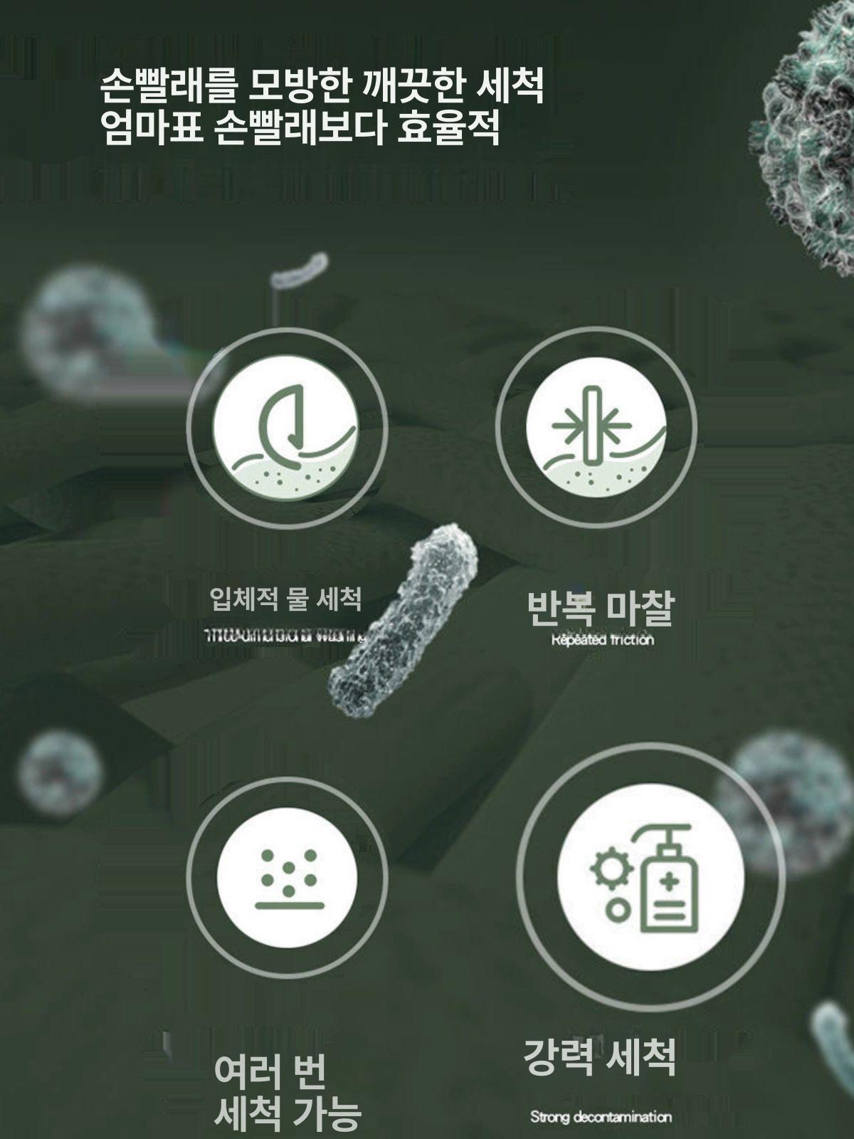 신발세탁기 운동화세척기 소형세탁 슈즈워셔 세척통 의류관리기 - 상세 이미지 4