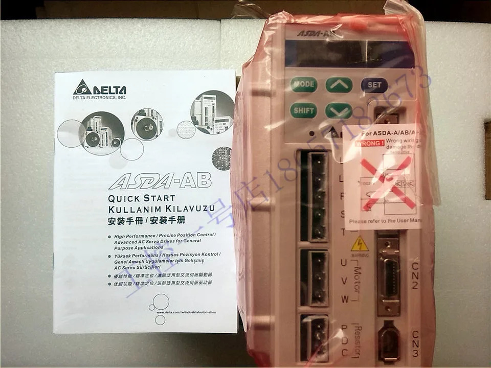 서보모터 ECMA-C30604PS 드라이브 ASD-A0421-AB 세트 델타 AB 시리즈 400W 신