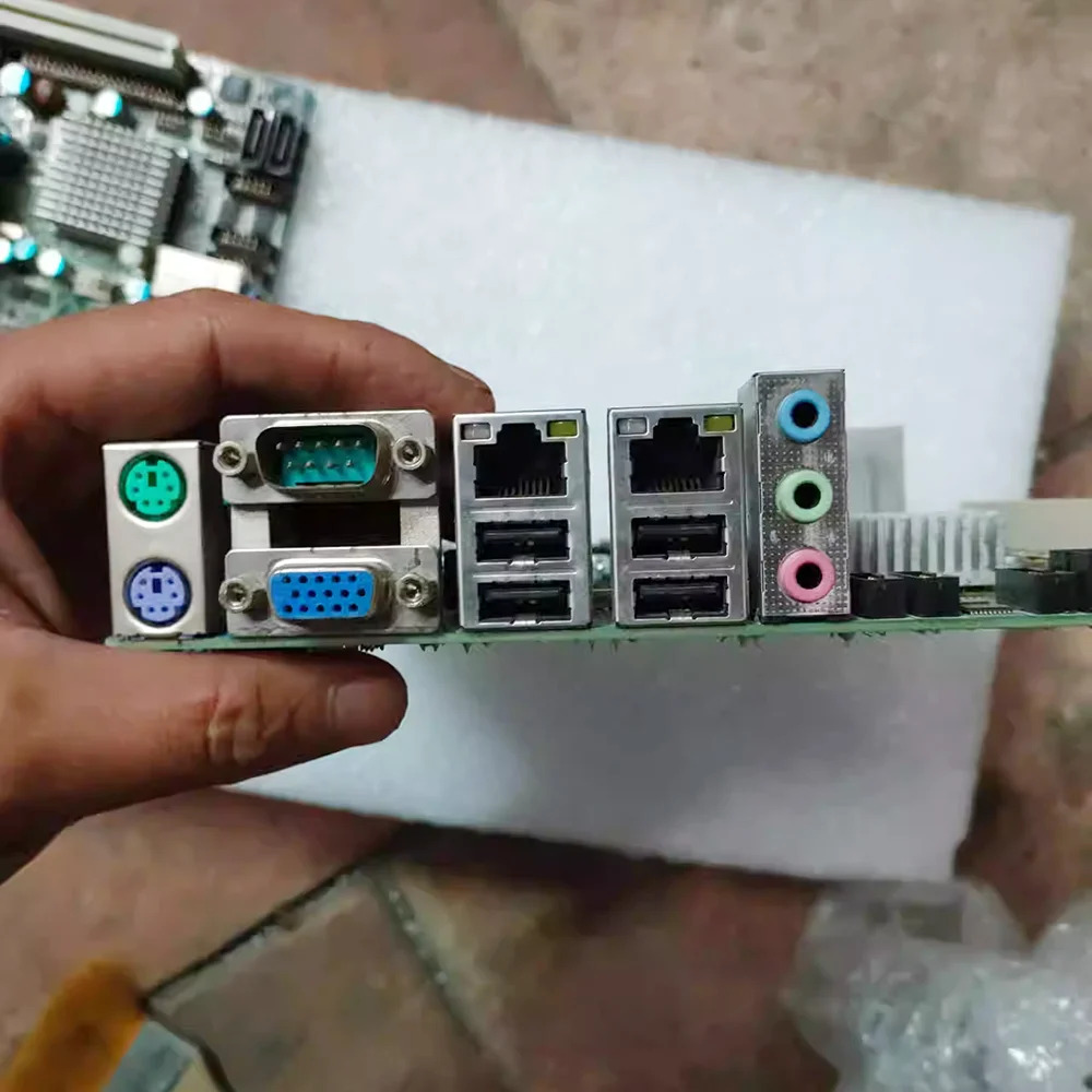 Axiomtek Sys76841Vgga 듀얼 네트워크 포트 G41 다직렬 포트Mini-Itx Morherboard