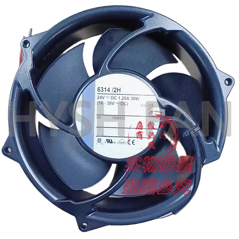 ABB 장치 인버터 냉각팬 6314/2H 24V 30W