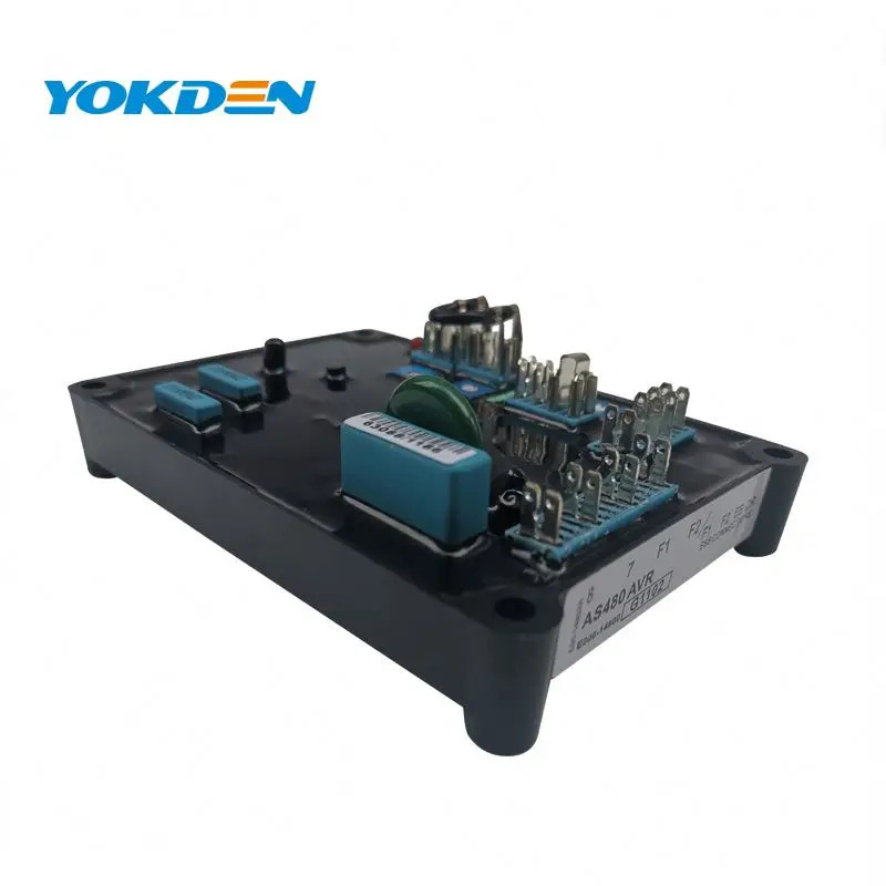 Genset 예비 부품 전압 조정기 브러시리스 제너레이터 R AS480