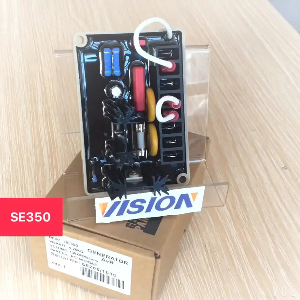 CE 인증 R 발전기 Brushless AC 자동 전압 조정기 SE350 for Marathon 대체
