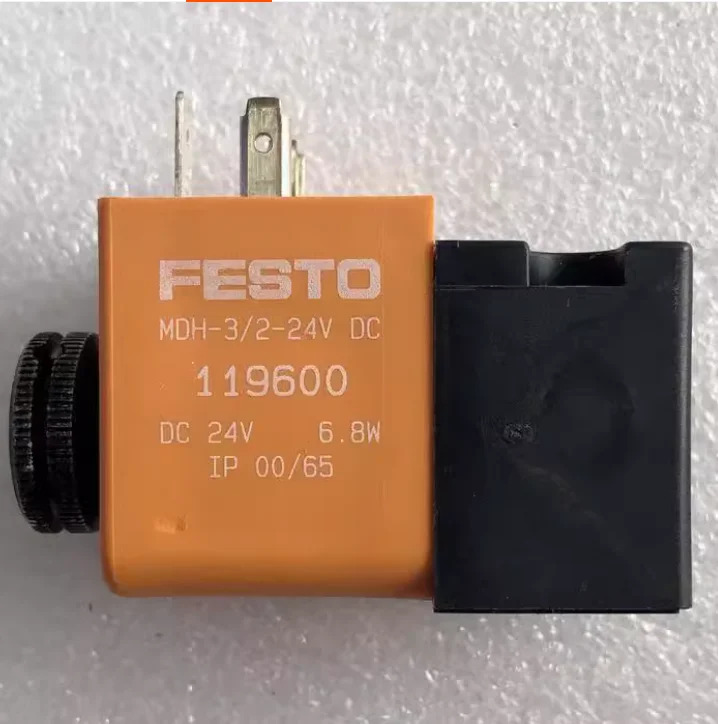 오리지널 FESTO 밸브 119600-MDH-3 2-24DC 119603-MDH-3 2-24VDC 42VAC 신