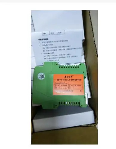 Aecl 1 -OUT 신호 CONVE RTER 모델 AT800-IZI-AA GUT IN DC 4-20mA 0- 4  20mA PWR AC 85-260V