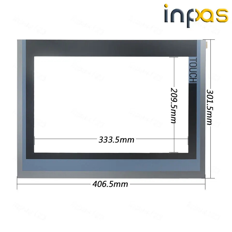 터치 스크린 62124-0QC02-0AX0 62 124-0QC02-0AX0 오버레이 TP1500 컴포트