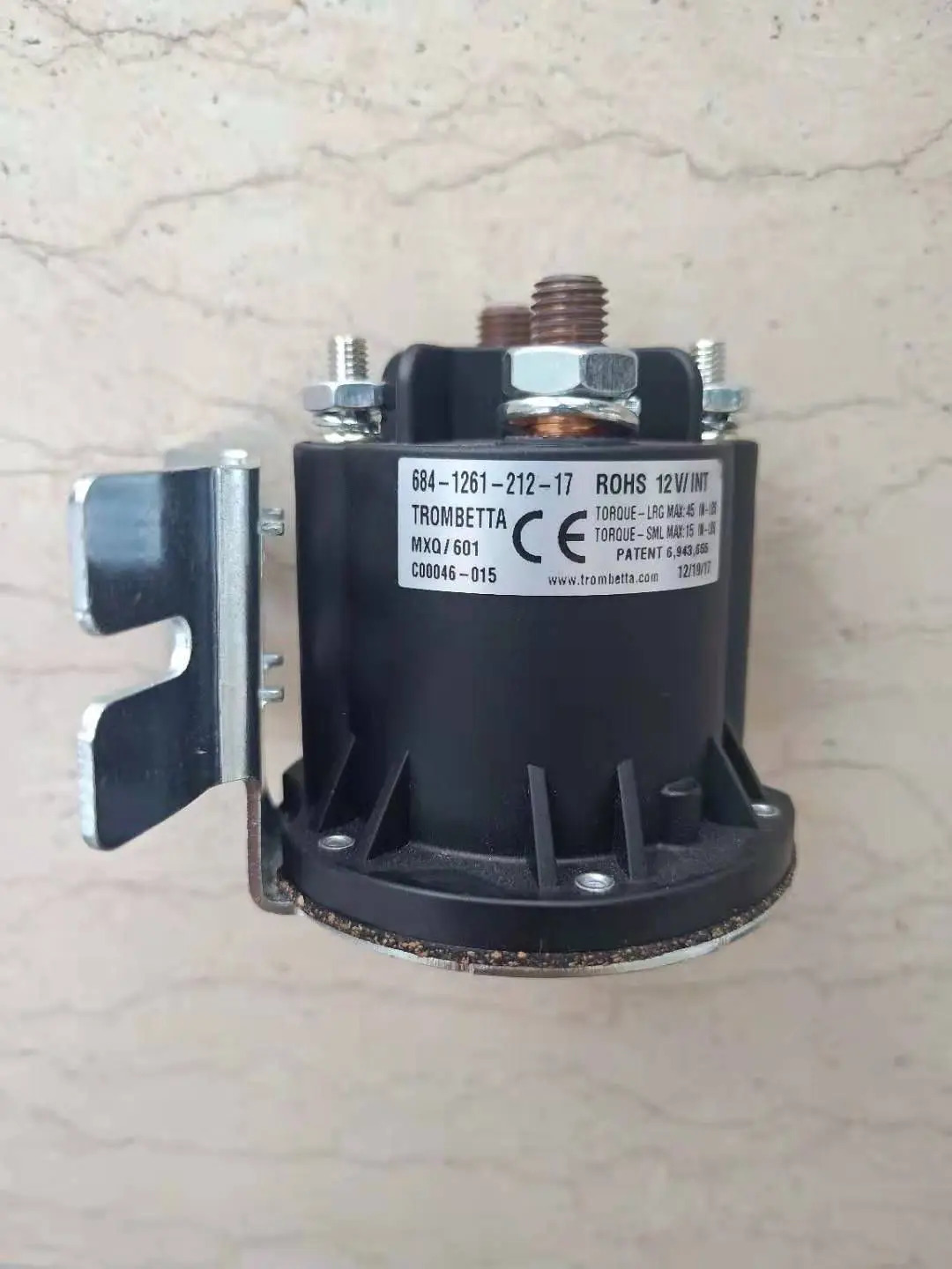 TROMBETTA 릴레이 접촉기 684-2461-212-17 ROHS 24V/INT 684-1261-212-17 12V/INT
