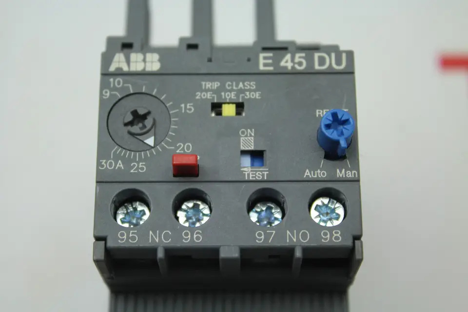 ABB 전과부하 릴레이 E45DU-30A 10091132 신