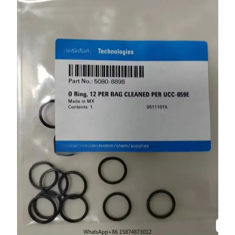 Agilent 5080-8898 플루오로카본 O링 필링 컬럼 액세서리 12 팩 1