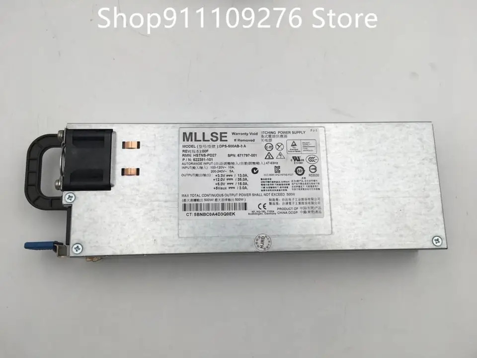 hp호환 160g8 Gen8 PSU 전원공급장치 DPS-500AB-3 A 671797-001 622381-101