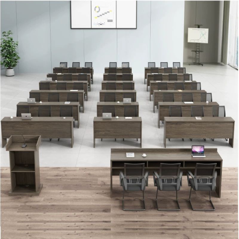월넛 강의단상 발표대 강대상 학교 연설대 접수대 기본 목재 강의실 교실 설교대 - 상세 이미지 3