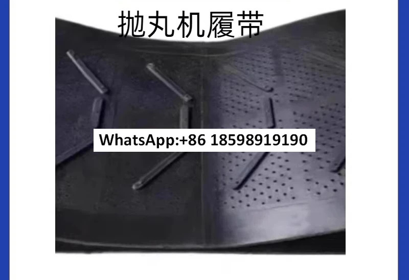 숏 블라스팅 기계 액세서리 내마모성 고무 트랙 Q324Q326 3210