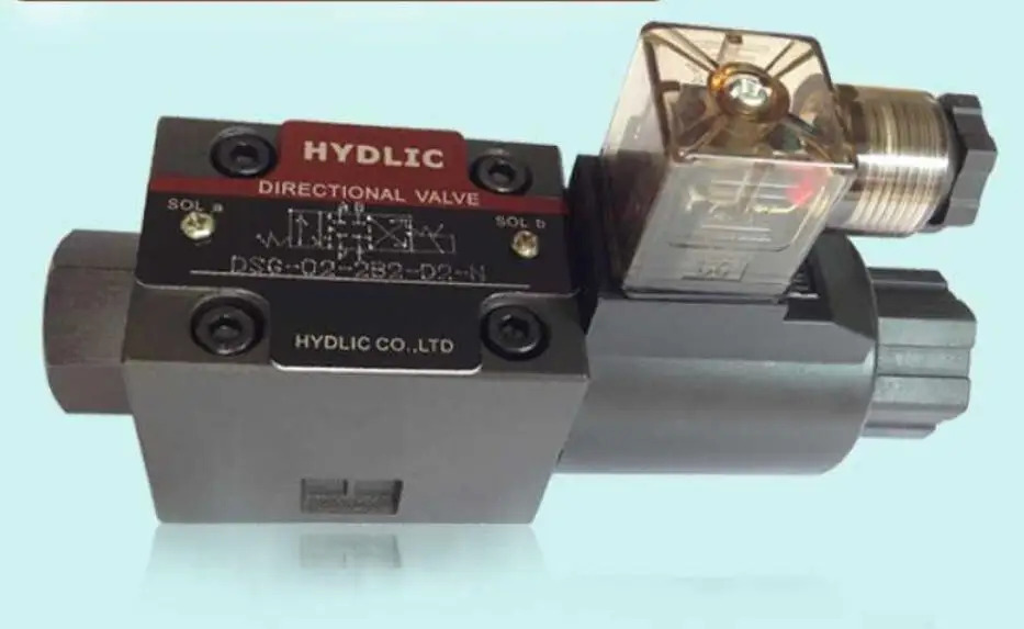 HYDLIC 유압 솔레노이드 밸브 DSG-02-2B2-D2-N 방향