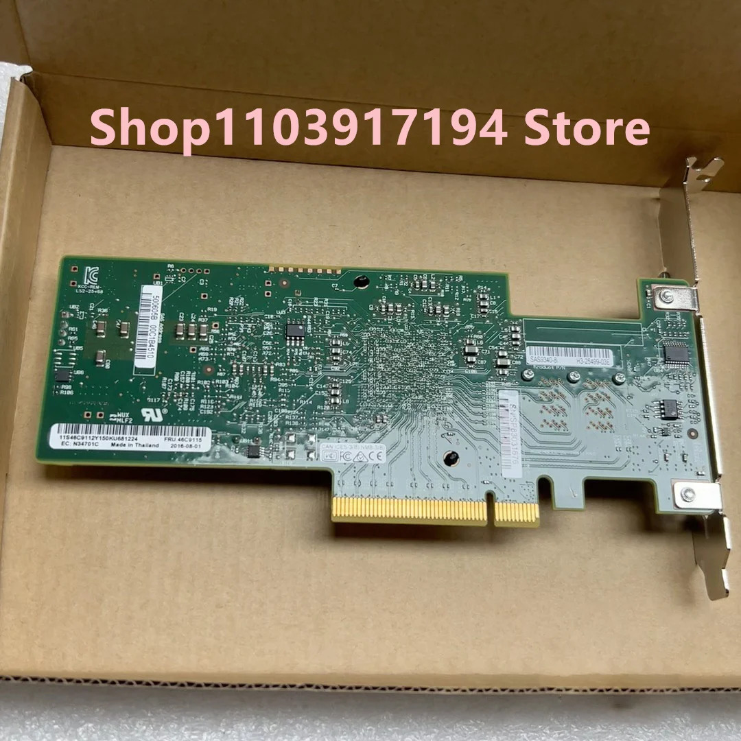 LSI 9340-8i 12Gb 어레이 카드 SAS3008 IBM M1215 46C9115 확장기