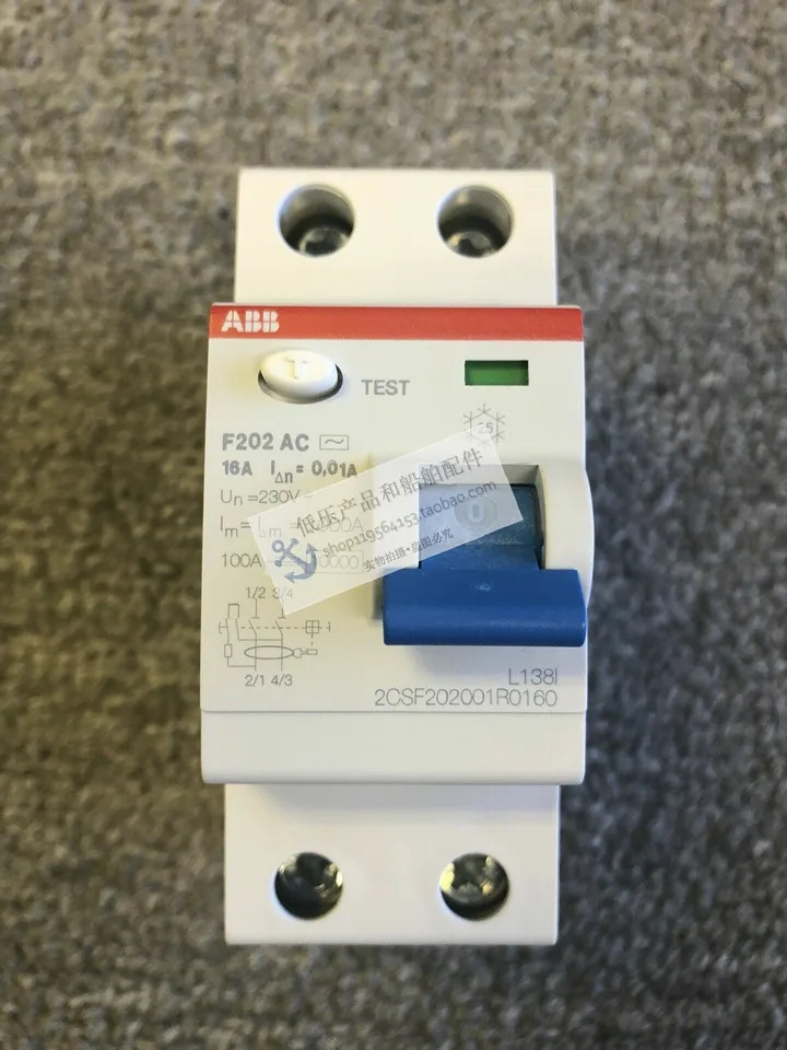 ABB 누출 보호대 F202 AC- 16/0.01 2CSF01R0160 신