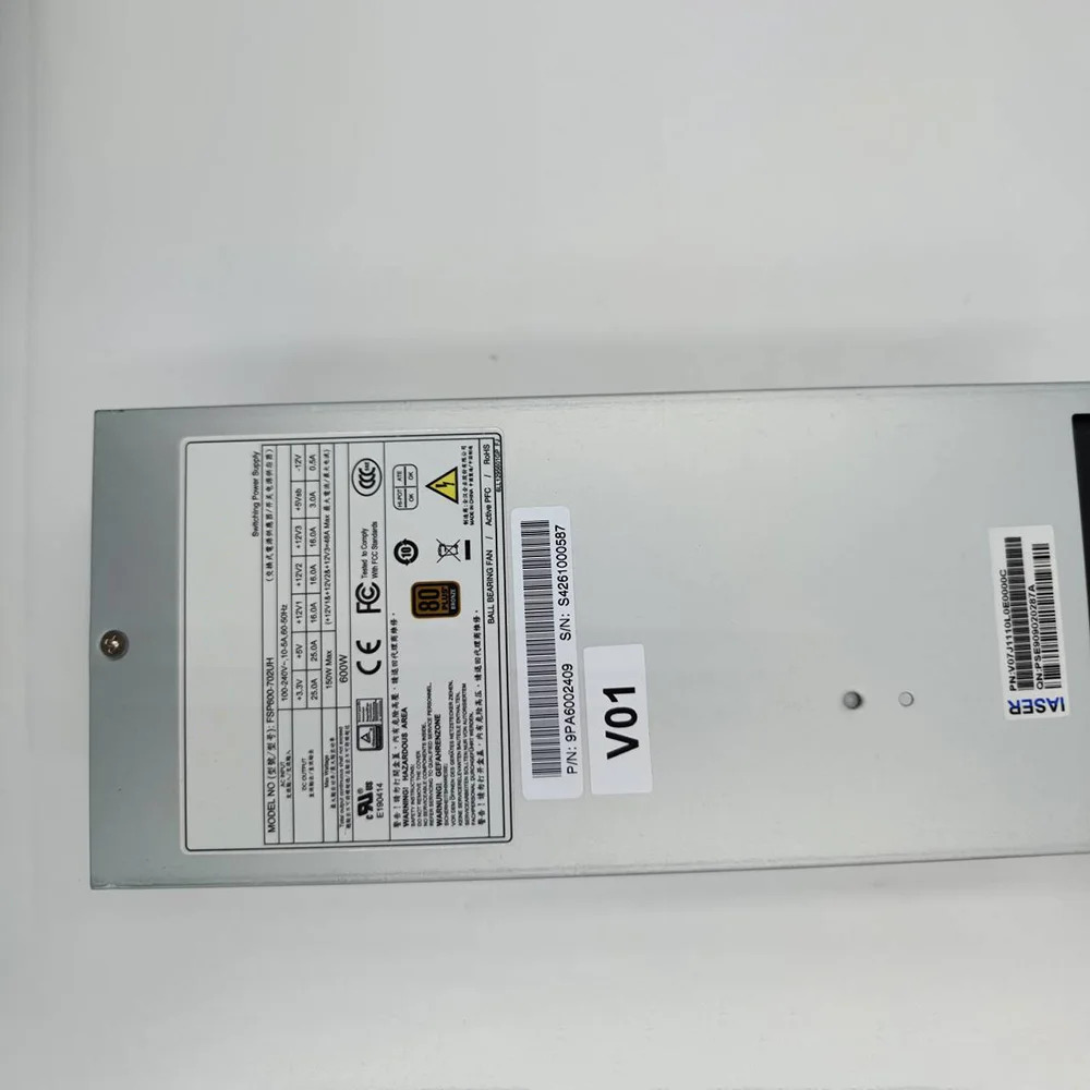 FSP 2U 600W 전원공급장치 FSP600-702UC FSP700-802UK FSP600-702UH용