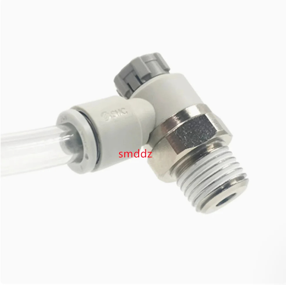 10pcs/속도 제어 밸브 커넥터 AS1201F-M5-04A AS1201F-M5-06A AS2201F-01-04SA AS2201F-01-06SA AS2201F-01-08SA
