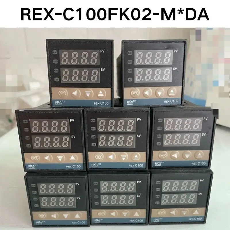 REX-C100FK02-M x DA 온도 컨트롤러 리퍼 OK