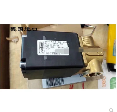 Burkert Bode 비례 솔레노이드 밸브 2875A-6.0-FKM MS-G1/2 PNVAK-4bar 24V DC 16W PWM400-500Hz NF64 W14AL