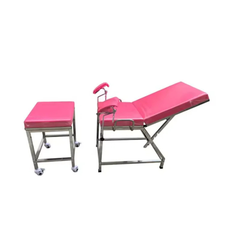 스테인레스 스틸 산부 침대 병원수동 전달 공장 8 다리