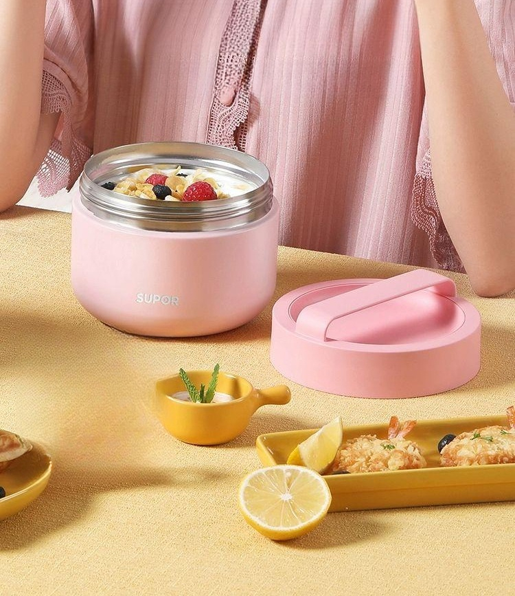대용량 스텐보온통 보냉 업소용 스테인리스보온통 보온죽통 식당용 밥통 이유식 - 상품 이미지