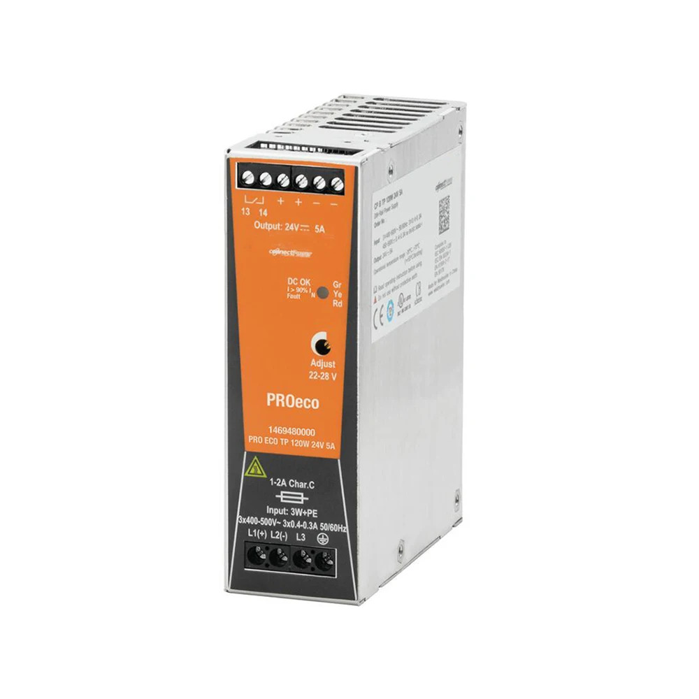 1469580000  Weidmuller 스위칭 전원공급장치 PRO ECO 120W 12V 10A용