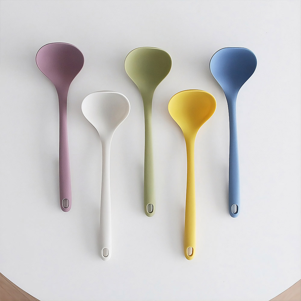 컬러핏 국산 실리콘 국자 대 5colors 조리도구 주방용품 - 상세 이미지 2