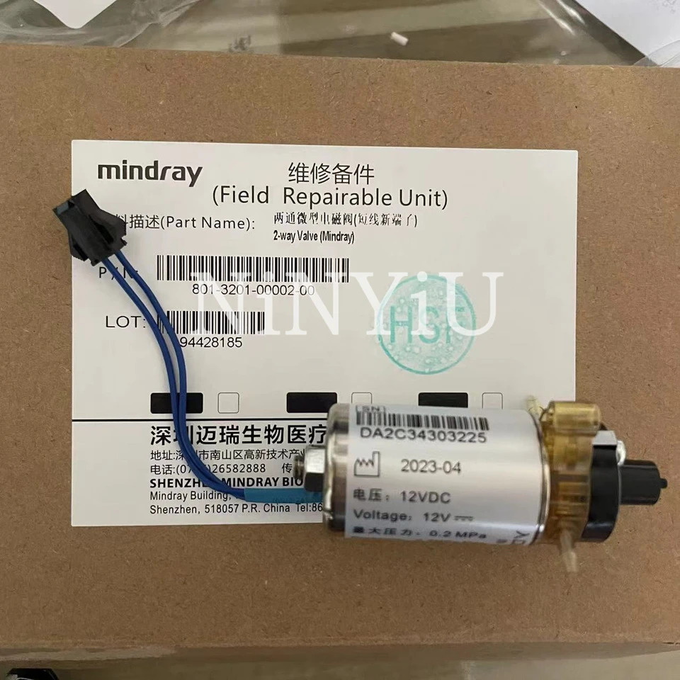 Mindray BC-1800 BC-1900 BC-2100 BC-2300 BC-2600 BC-2800 BC-2900 BC-3000 BC3000 플러스 2 웨이 3 솔레노이드 밸브