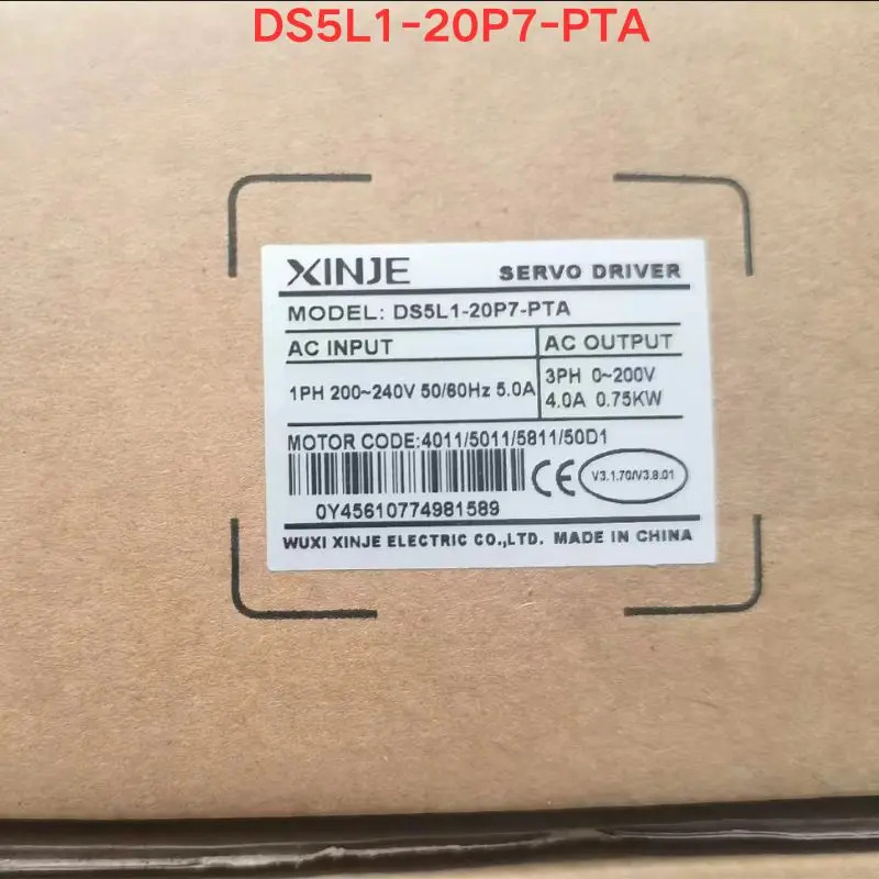 Xinjie 서보 드라이브 DS5L1-20P7-PTA 기능 리퍼 정상