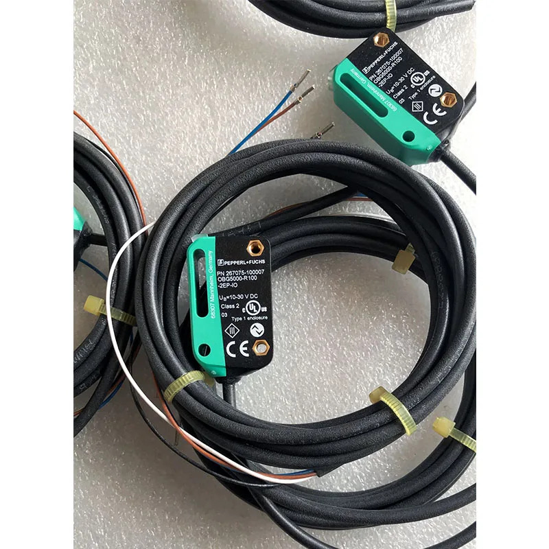 OBG5000-R100-2EP-IO Pepperl Fuchs 반사 플레이트 광전센서 투명 개체 감지 광전스위치