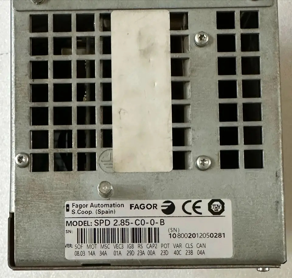 SPD 리퍼 서보 드라이브 스핀들 2.85 C0 0 B 2.85-C0-0-B