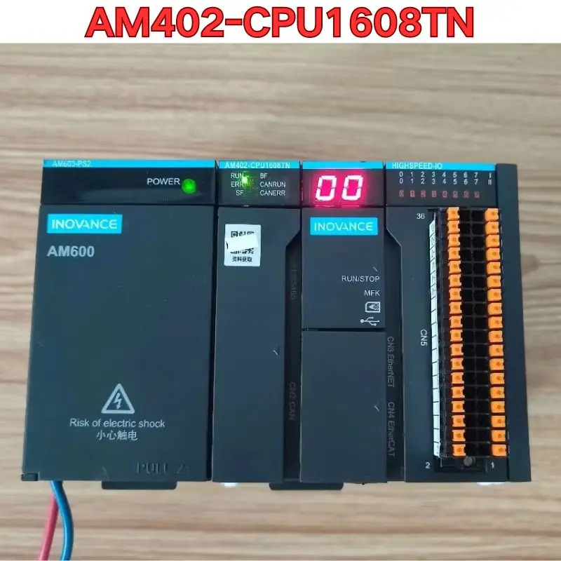 리퍼 PLC 제어 모듈 AM402-CPU1608TN 기능 정상