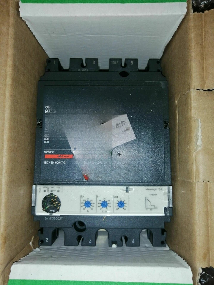몰딩 케이스 회로차단기 NSX100F Mic2.2 100A 3P3D LV429770