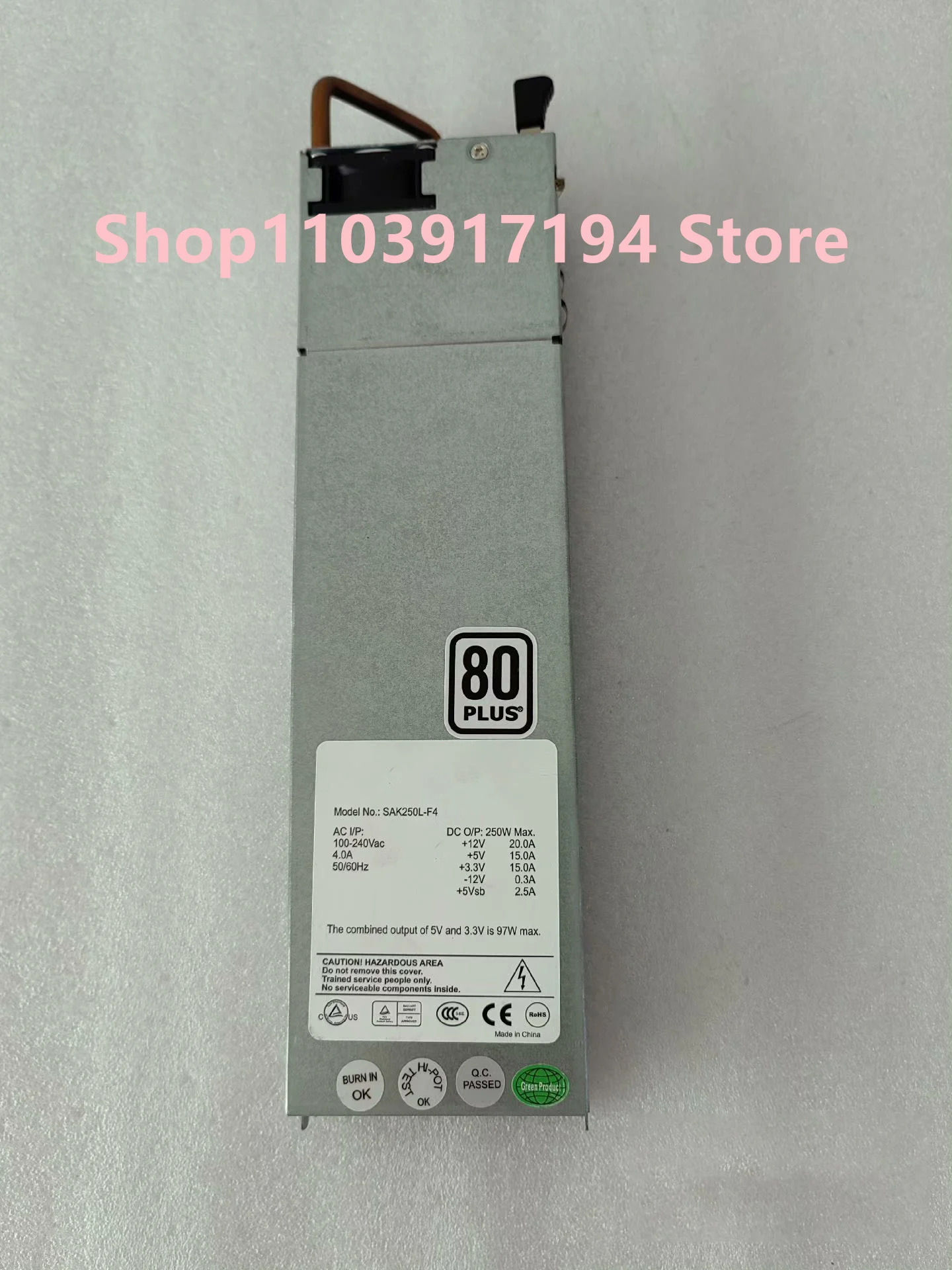 주니퍼 SAK250L-F4-GA03-0000FF JSA1500 SAK250L-F4 전원공급장치
