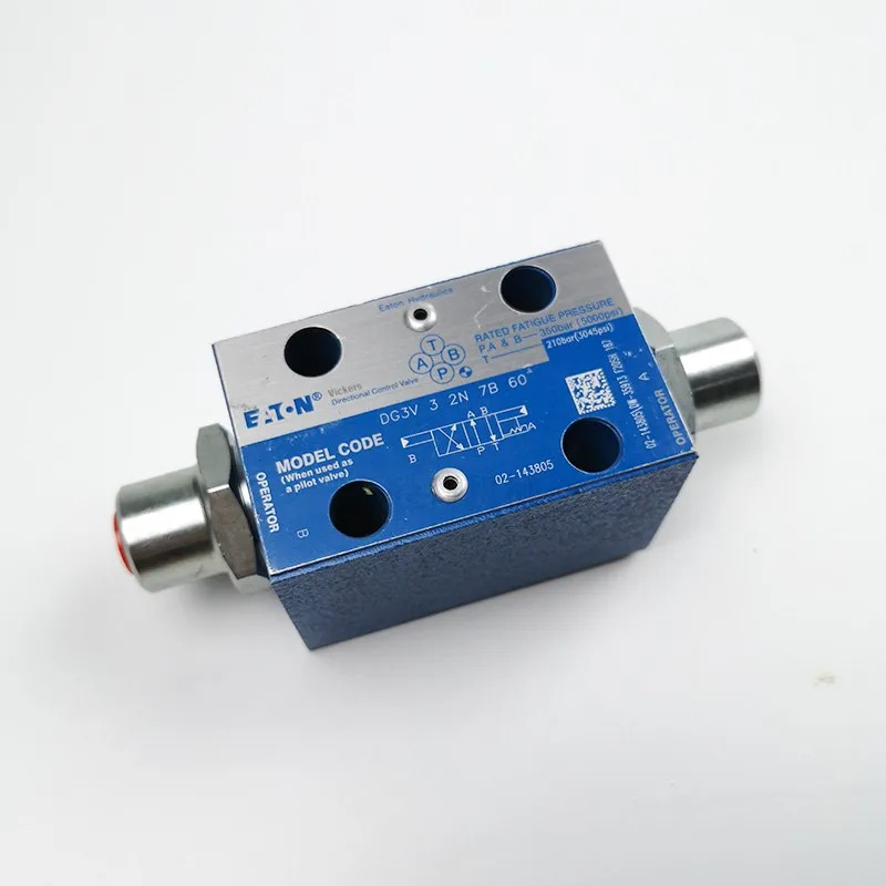 DG3V-3-2N-7-B-60 E.T.N 비커스 방향 제어 밸브 유압 솔레노이드 모델 코드 DG3V 3 2N 7 B 60