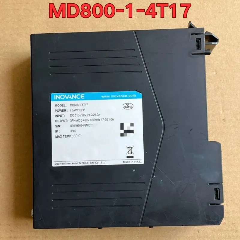 리퍼 MD800-1-4T17 인버터 기능 정상