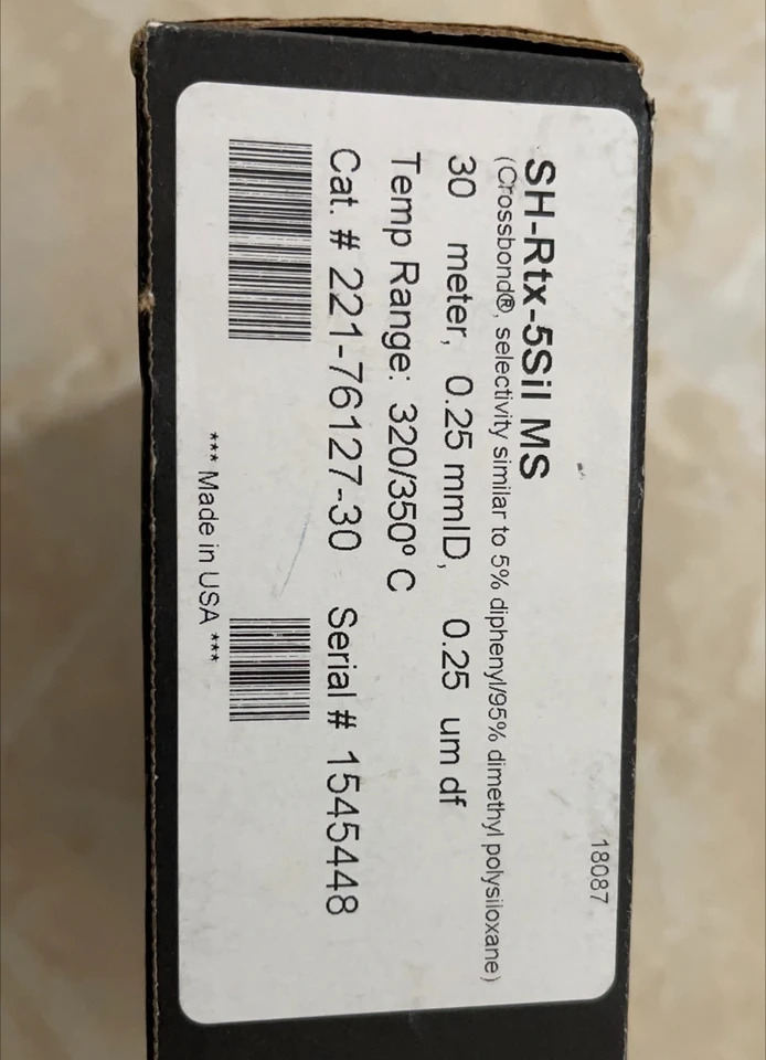 시마즈 GC 럼 227-36276-01 SH-Stabilwax-DA 60m x 0.32mm 0.50um