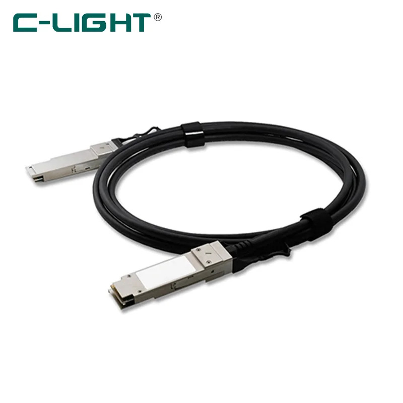 C-LIGHT 1m 3.3ft 40G-QSFP-DAC 멀티 와 호환 40G 패시브 0.5m연결 구리 DAC 케이블 IDC 리케이션