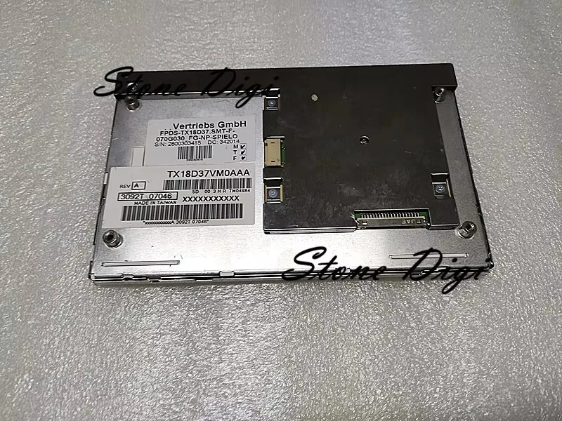 LCD 디스플레이 스크린 패널 오리지널 등급 A  TX18D37VM0AAA TX18D37VMOAAA 7 인치