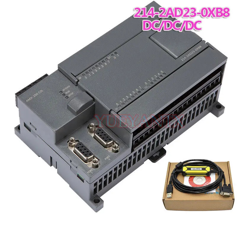S7-200CN PLC DC/DC/DC 14 입력출력 2AI/1AO 6ES7 214-2AD23-0XB8 CPU224XP