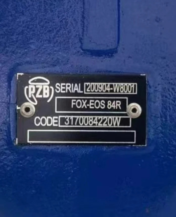 PZB 직렬 RZB 플런저 유압 펌프 FOX-EOS 64R 84R Y60/84R Y60/108R