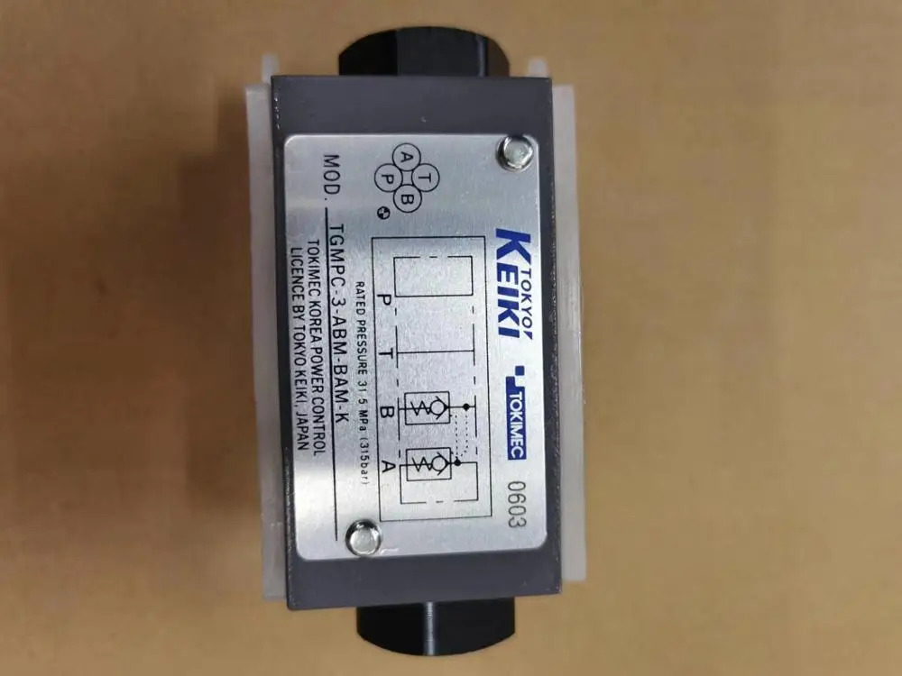TOKYO TOKIMEC KEIKI 유압 밸브 MODTGM호환PC-3-ABM-BAM-K 0603