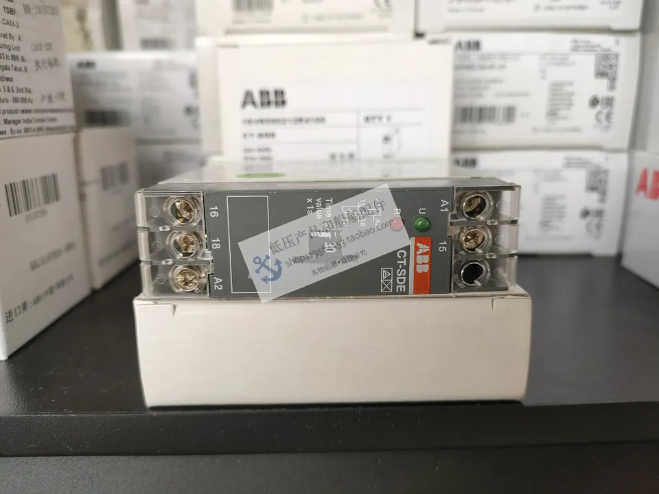 ABB 시릴레이 CT-SDE 1c/o 0.3-30s 380-415VAC